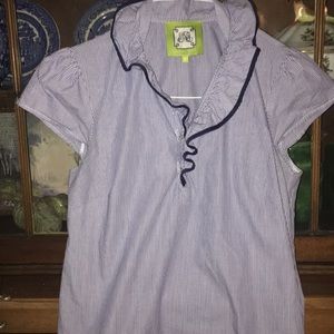elizabeth mckay cotton shirt size 6